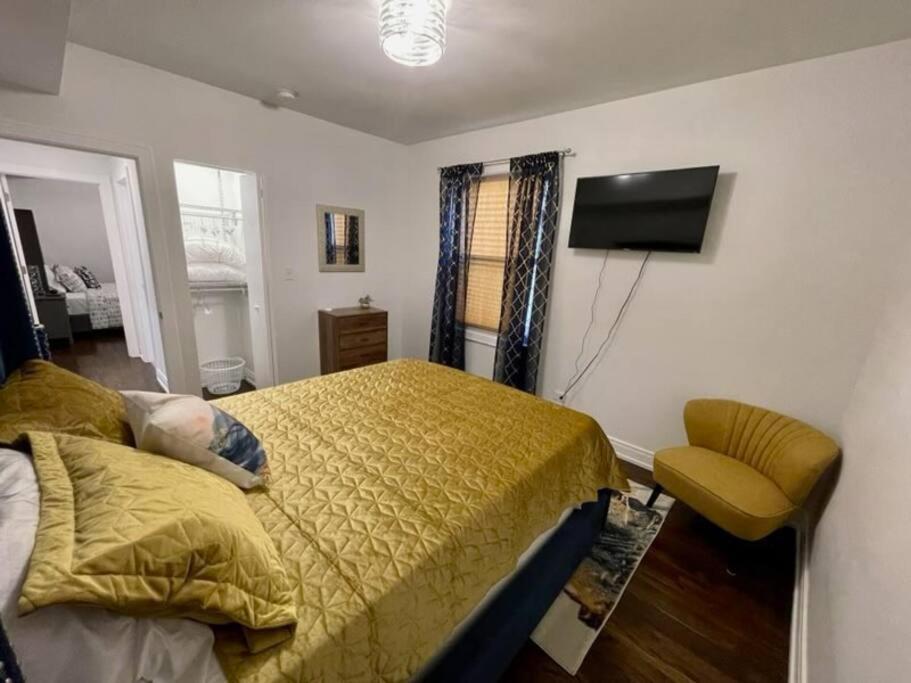The Blue Golden Luxury Modern 3- Bedroom Apartment In Chicago Buitenkant foto